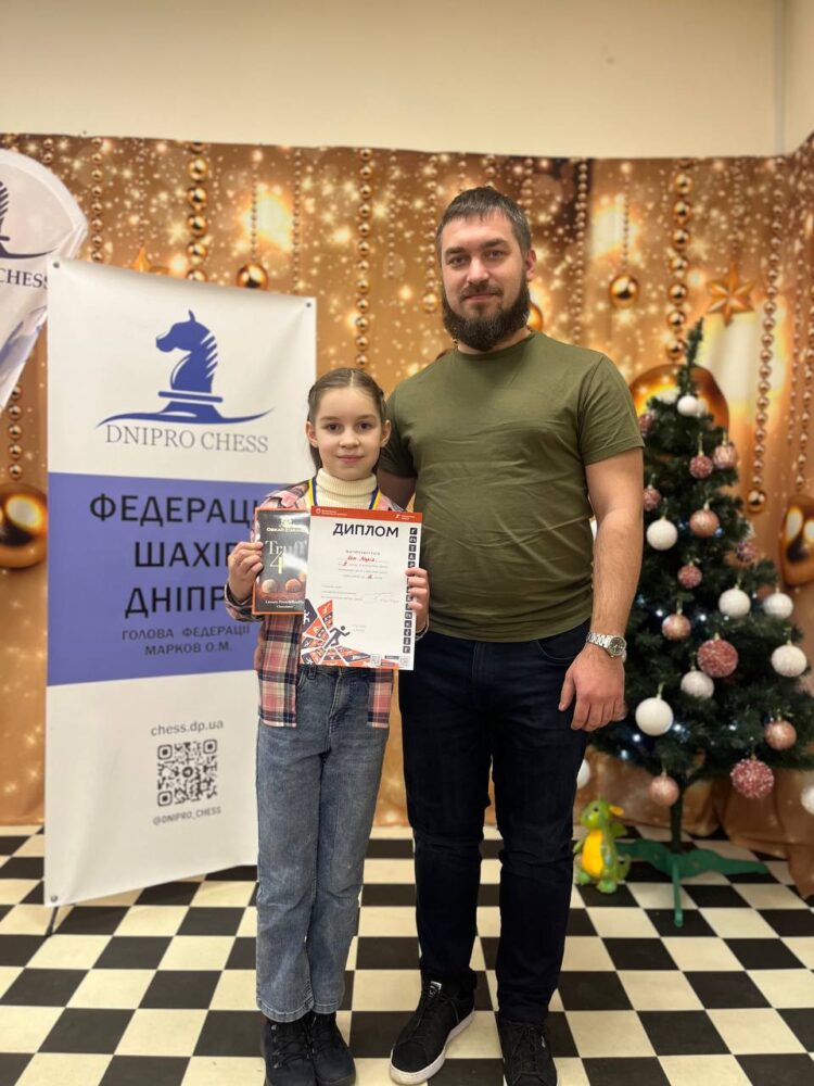 Особисто-командний чемпіонат м. Дніпра з швидких шахівдо 12 та 14 років -ПІДСУМКИ