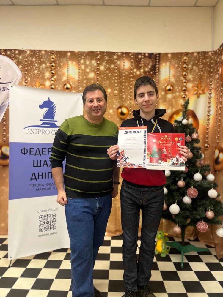 Особисто-командний чемпіонат м. Дніпра з швидких шахівдо 12 та 14 років -ПІДСУМКИ