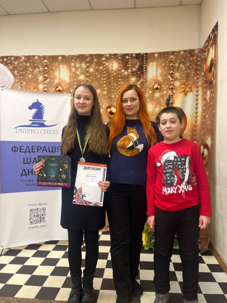 Особисто-командний чемпіонат м. Дніпра з швидких шахівдо 12 та 14 років -ПІДСУМКИ