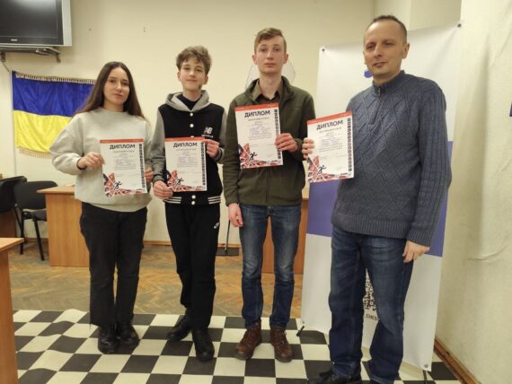 Особисто-командний чемпіонат міста з швидких шахів до 16, 18, 20 р., 19.01.2025 – підсумки