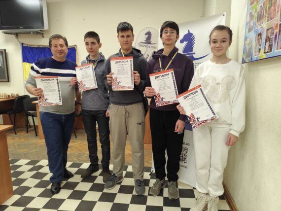 Особисто-командний чемпіонат міста з швидких шахів до 16, 18, 20 р., 19.01.2025 – підсумки