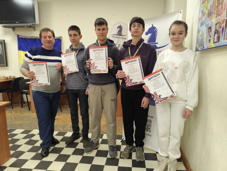 Особисто-командний чемпіонат міста з швидких шахів до 16, 18, 20 р., 19.01.2025 – підсумки