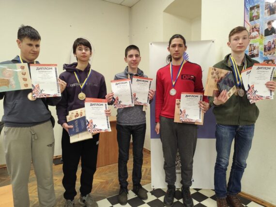 Особисто-командний чемпіонат міста з швидких шахів до 16, 18, 20 р., 19.01.2025 – підсумки