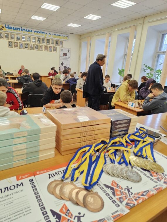 Особисто-командний чемпіонат міста з швидких шахів до 16, 18, 20 р., 19.01.2025 – підсумки