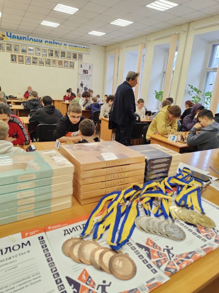 Особисто-командний чемпіонат міста з швидких шахів до 16, 18, 20 р., 19.01.2025 – підсумки