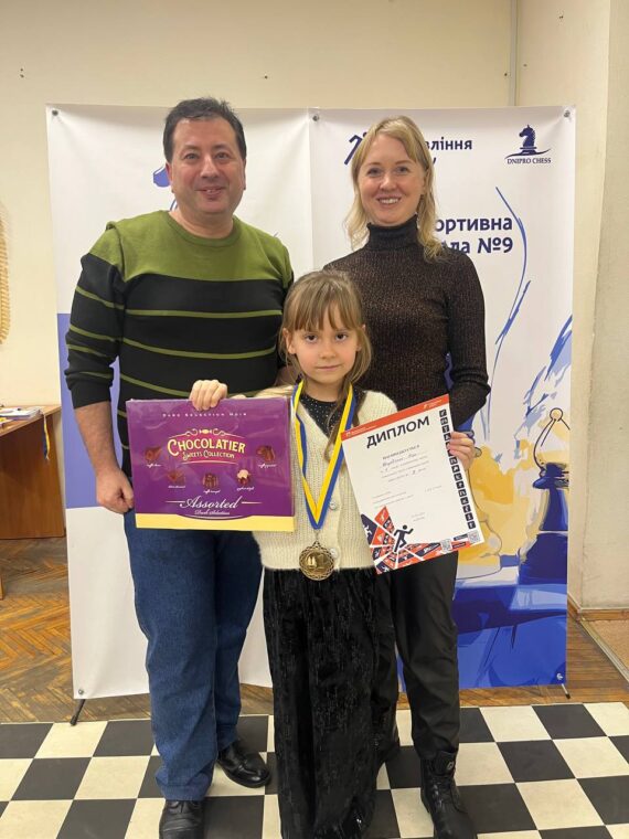 Чемпіонат міста з швидких шахів до 8 та 10 років – ПІДСУМКИ