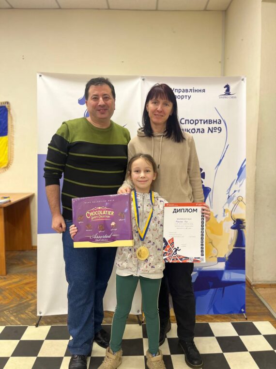 Чемпіонат міста з швидких шахів до 8 та 10 років – ПІДСУМКИ