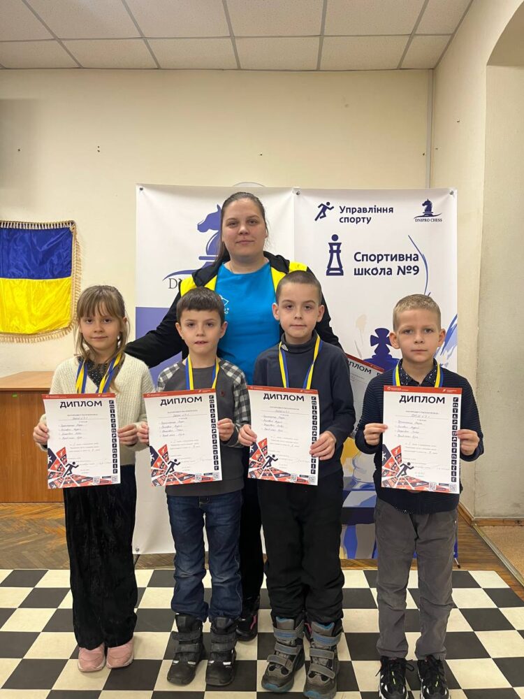 Чемпіонат міста з швидких шахів до 8 та 10 років – ПІДСУМКИ