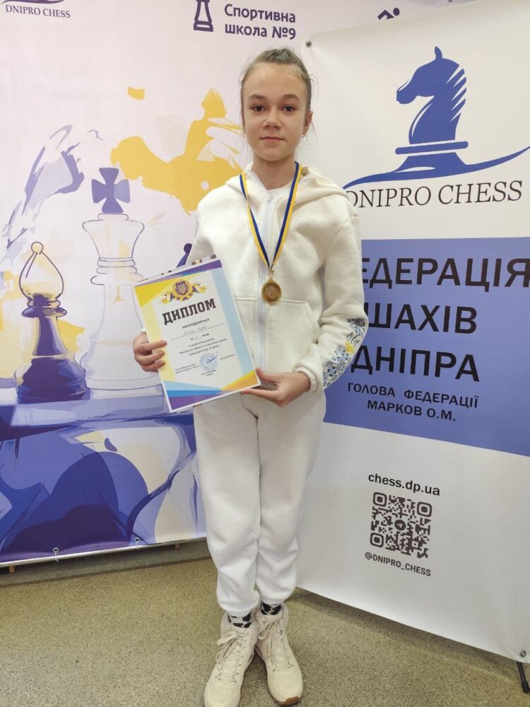 Чемпіонат області з класичних шахів серед юнаків та дівчат до 12 та 14 р. – Підсумки