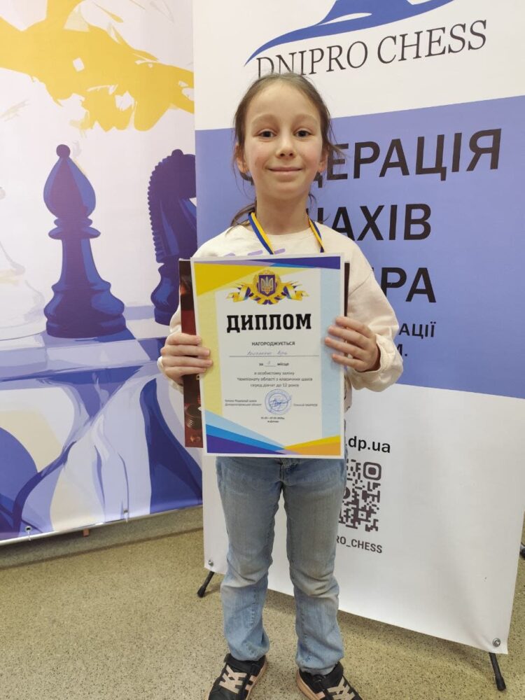 Чемпіонат області з класичних шахів серед юнаків та дівчат до 12 та 14 р. – Підсумки