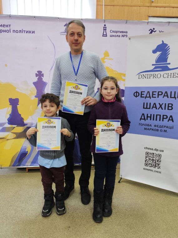 Чемпіонат області з класичних шахів серед юнаків та дівчат до 8 та 10 р. Підсумки
