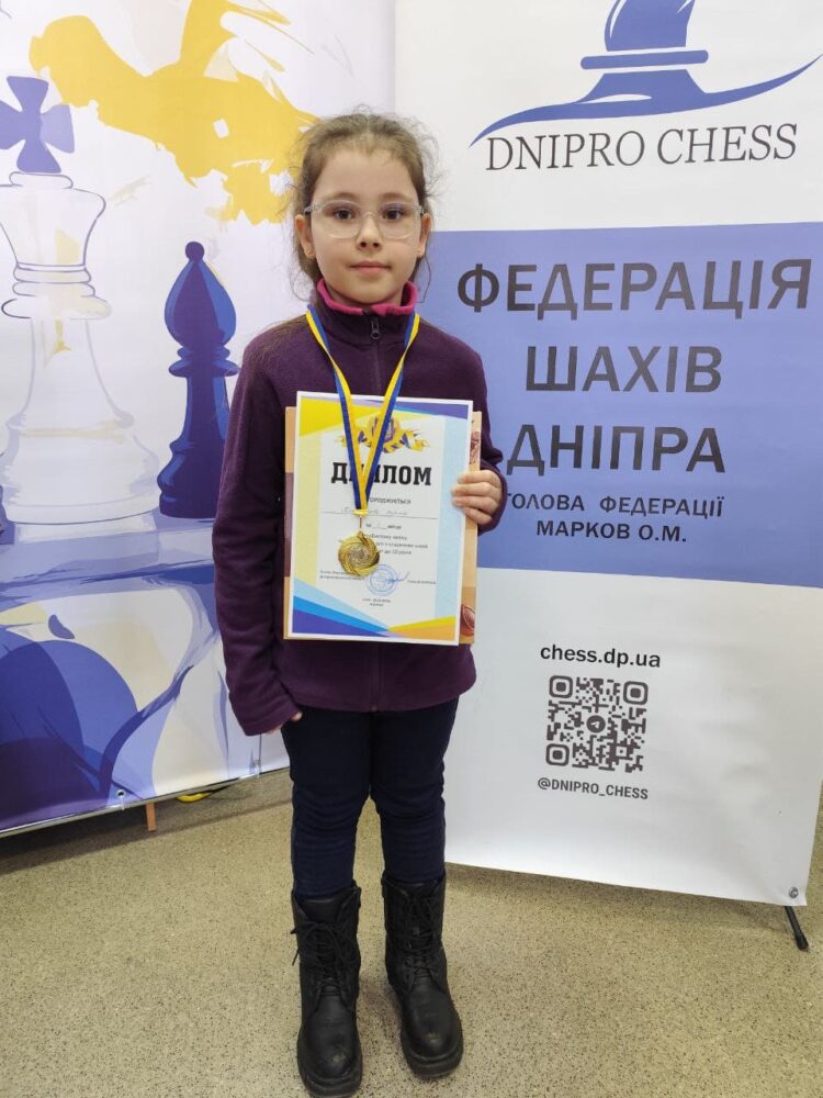 Чемпіонат області з класичних шахів серед юнаків та дівчат до 8 та 10 р. Підсумки