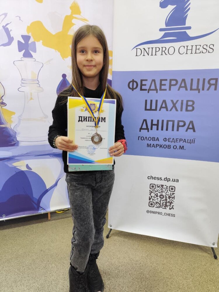 Чемпіонат області з класичних шахів серед юнаків та дівчат до 8 та 10 р. Підсумки