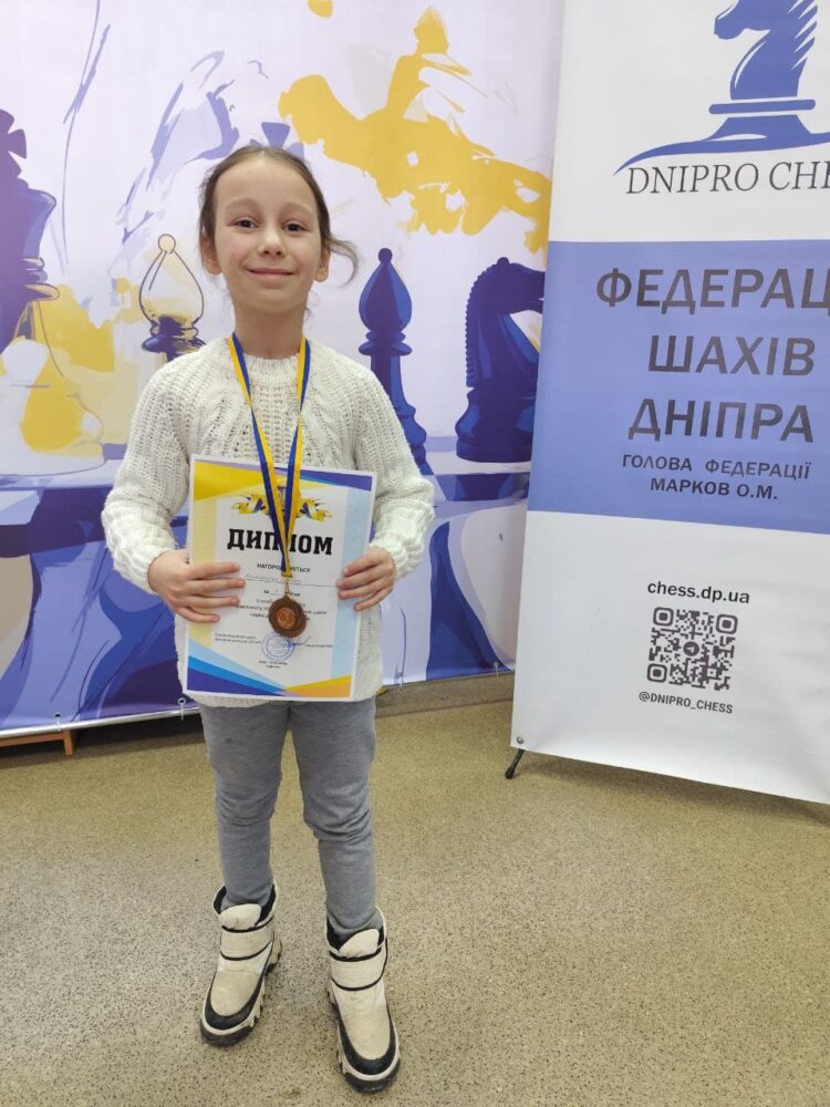 Чемпіонат області з класичних шахів серед юнаків та дівчат до 8 та 10 р. Підсумки