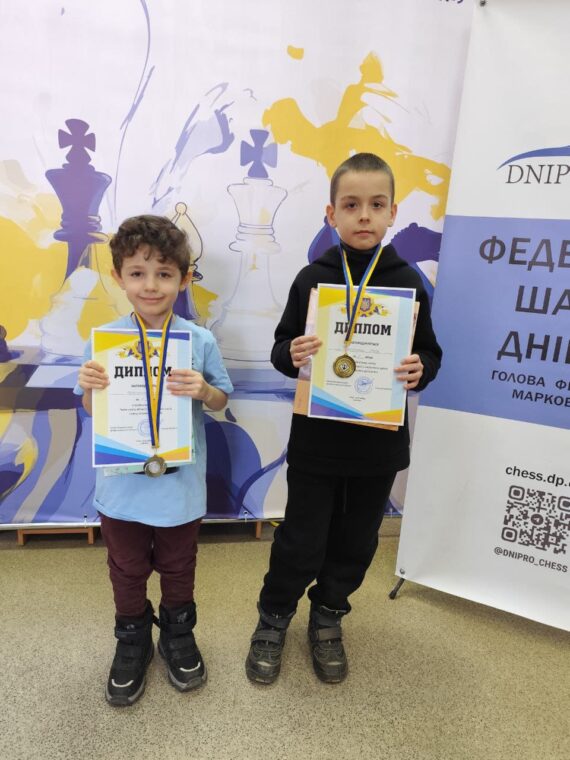 Чемпіонат області з класичних шахів серед юнаків та дівчат до 8 та 10 р. Підсумки