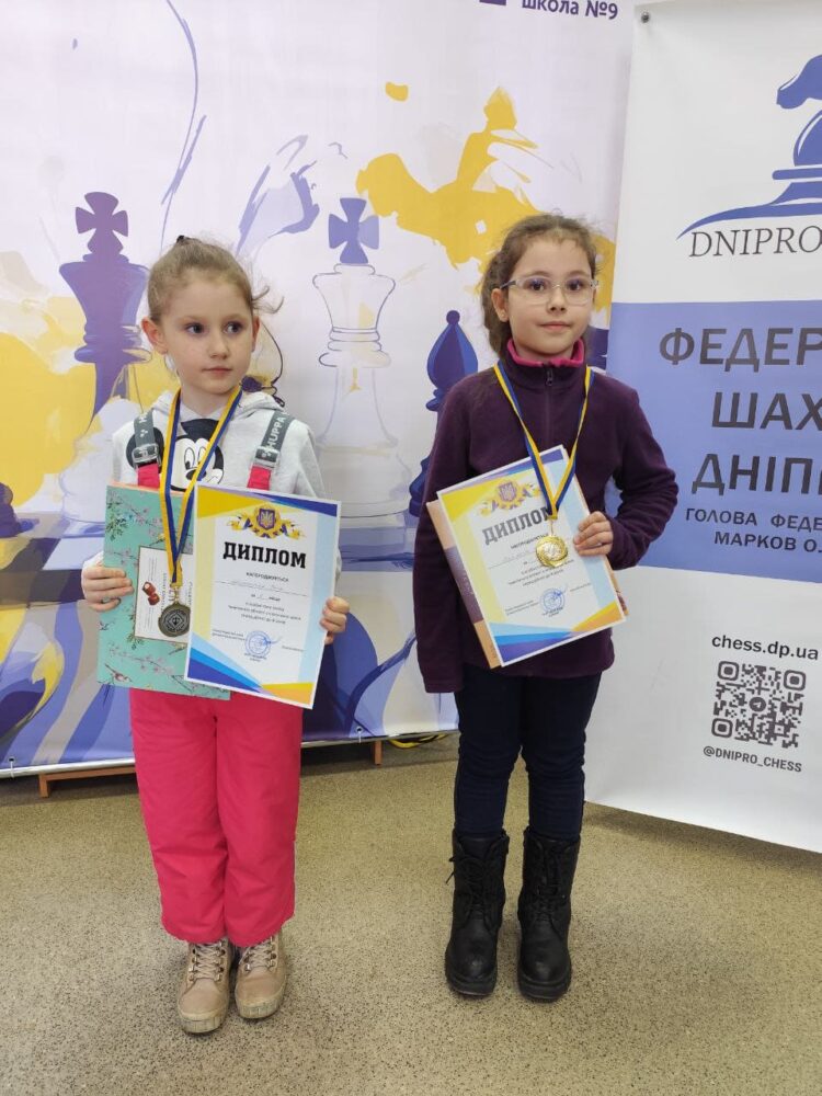 Чемпіонат області з класичних шахів серед юнаків та дівчат до 8 та 10 р. Підсумки