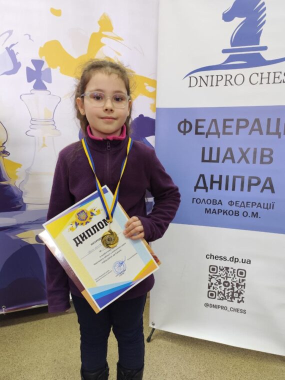 Чемпіонат області з класичних шахів серед юнаків та дівчат до 8 та 10 р. Підсумки