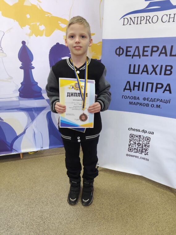 Чемпіонат області з класичних шахів серед юнаків та дівчат до 8 та 10 р. Підсумки