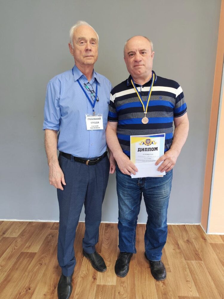 Чемпіонат області  серед ветеранів пам’яті Гергеля В.П., 26.04.2025 – Підсумки