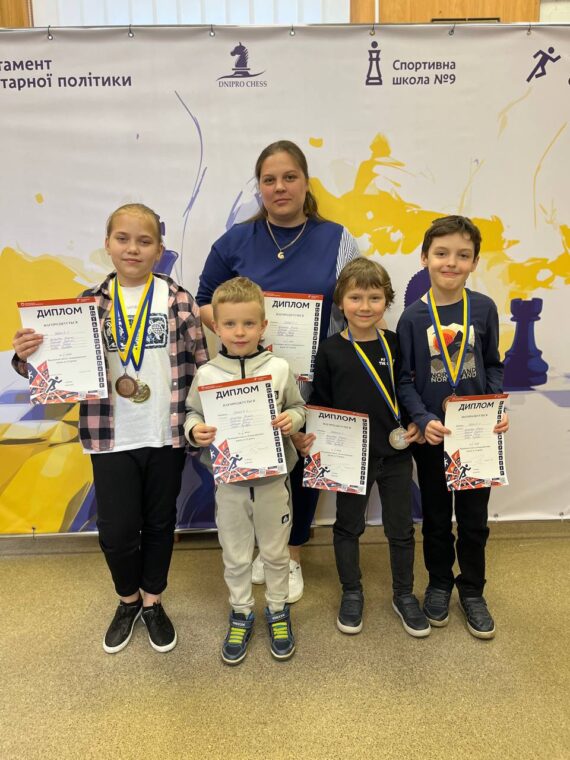 Чемпіонат міста з блискавичної гри до 12,14 років – Підсумки