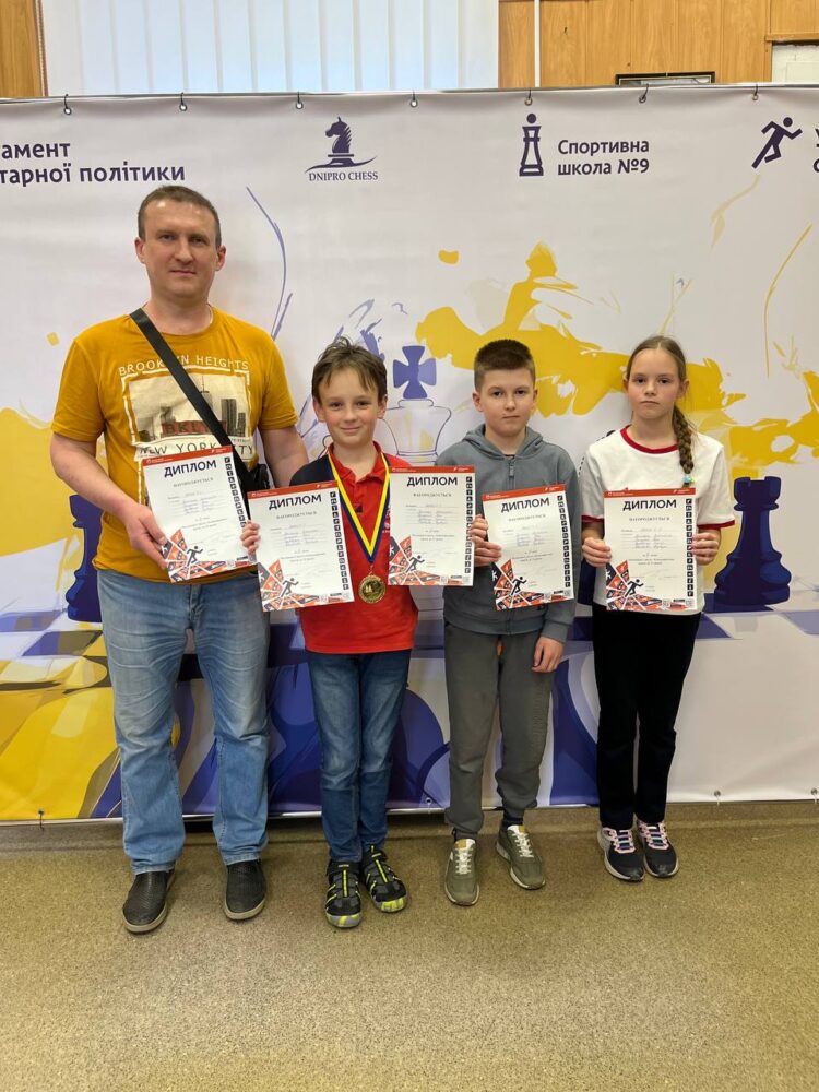 Чемпіонат міста з блискавичної гри до 12,14 років – Підсумки