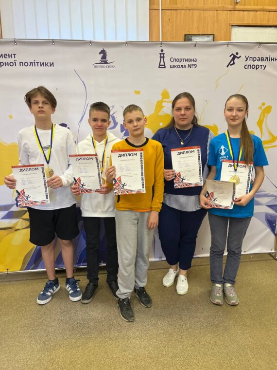Чемпіонат міста з блискавичної гри до 12,14 років – Підсумки