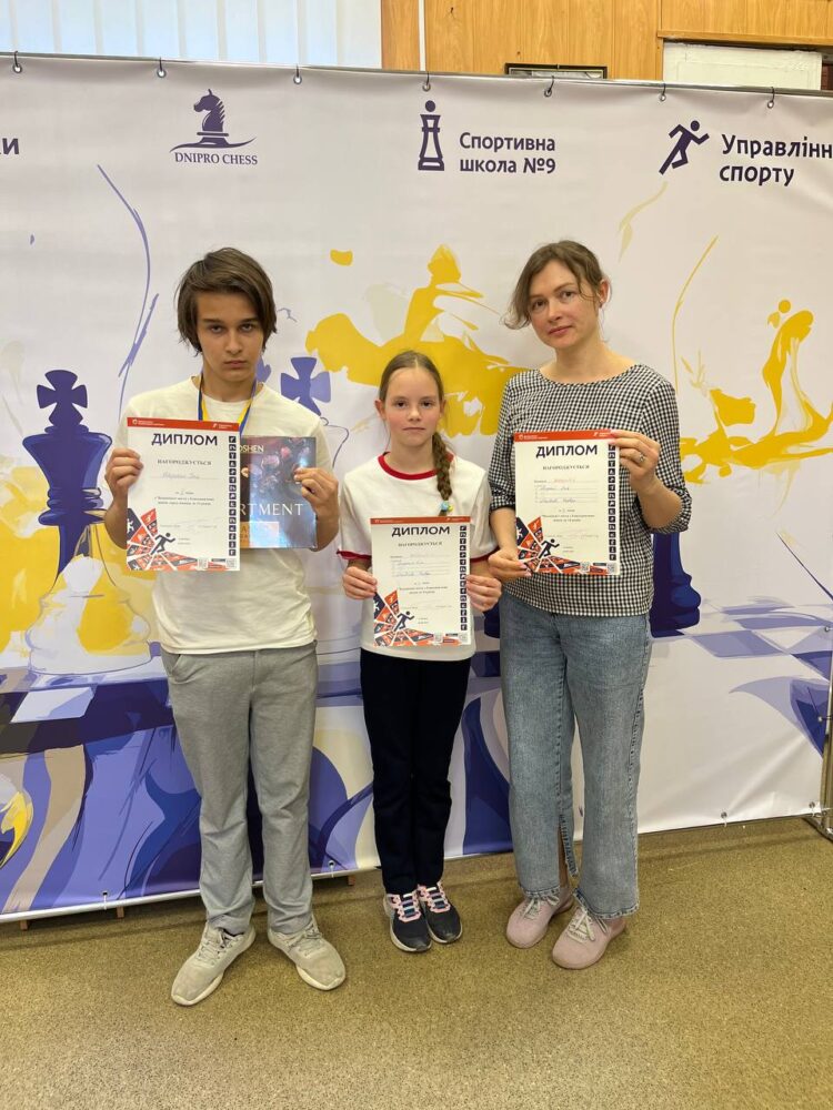Чемпіонат міста з блискавичної гри до 12,14 років – Підсумки