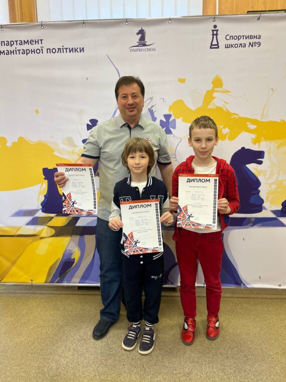 Чемпіонат міста з блискавичної гри до 12,14 років – Підсумки