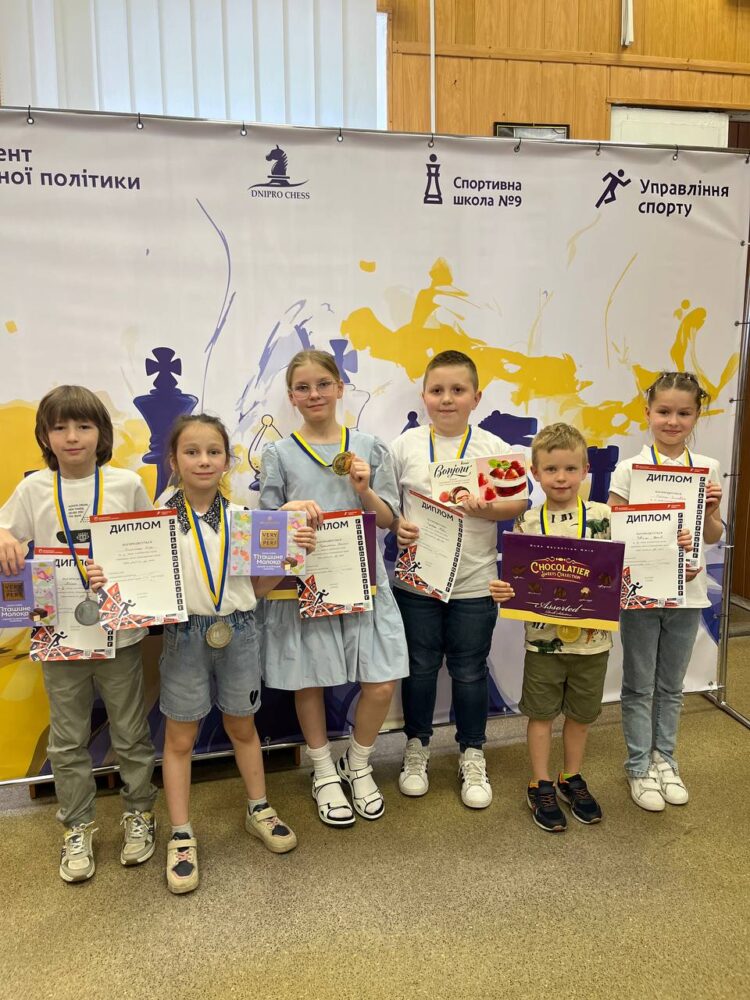 Чемпіонат міста з блискавичної гри серед до 8,10 років – ПІДСУМКИ