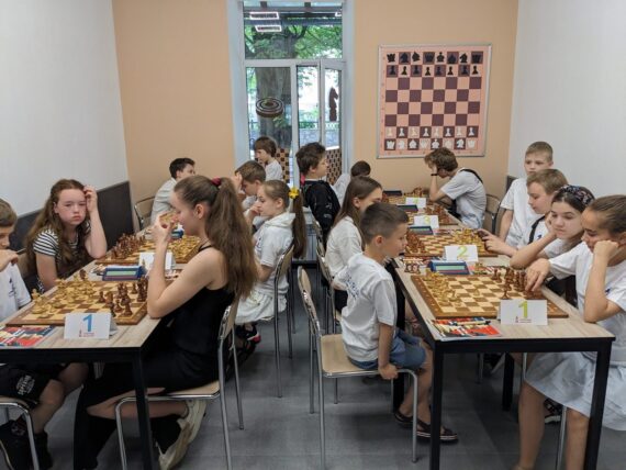 КОМАНДНИЙ КУБОК ГОЛОВИ МІСТА З ШАХІВ ДО 16 РОКІВ (БЛІЦ), 04.06.2025