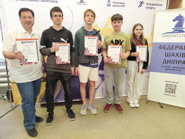 Чемпіонат міста з блискавичної гри серед юнаків та дівчат до 16, 18, 20 років – Підсумки