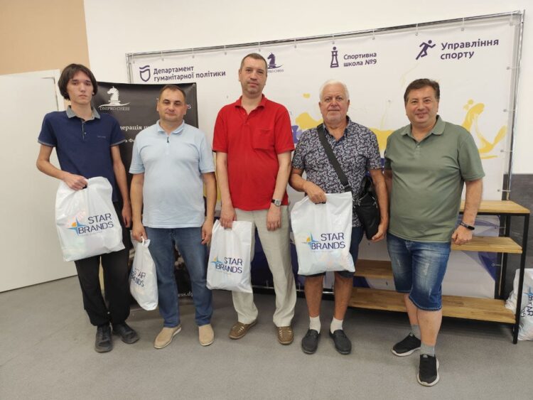 52-й Кубок ФШД з рапіду серед любителів 02.08.2025 – підсумки
