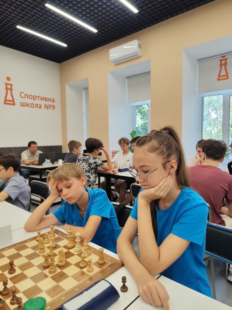 09 серпня відбувся шаховий турнір «ПАРНА ДУЕЛЬ».