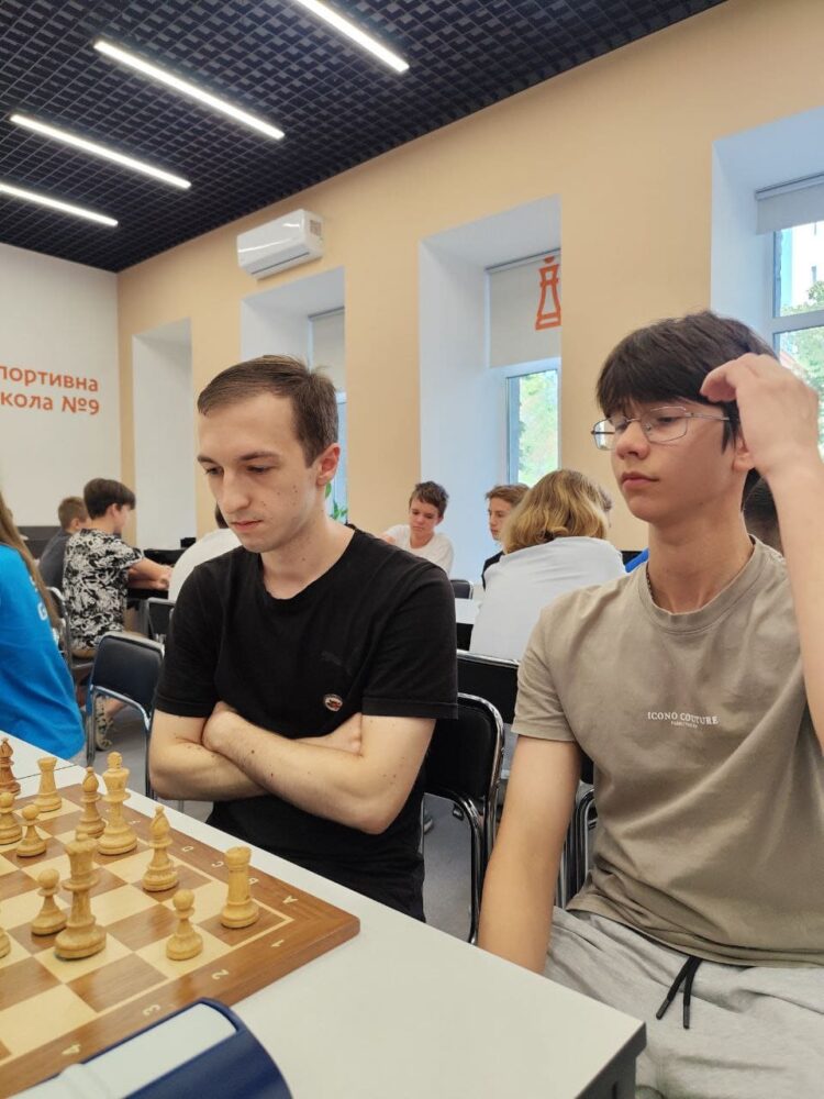 09 серпня відбувся шаховий турнір «ПАРНА ДУЕЛЬ».