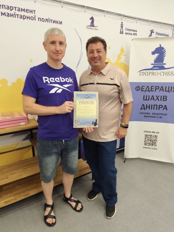 Шаховий турнір «Любительський бліц», 10.09.2025 – Підсумки