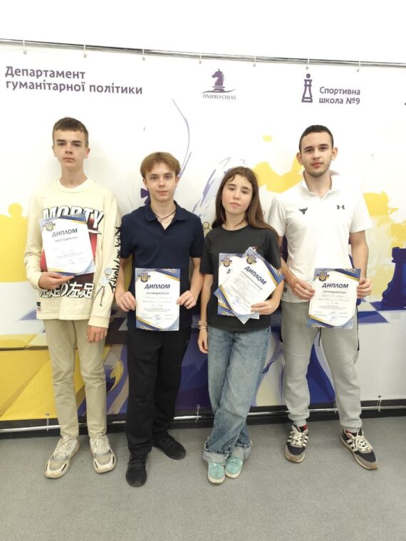 Особисто-командний чемпіонат області з швидких шахів та блискавичної гри до 16, 18, 20р. – Підсумки