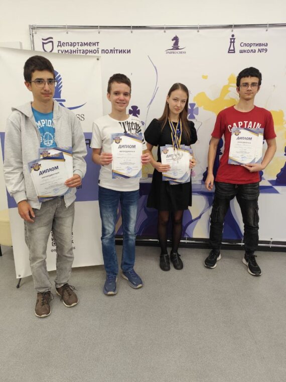 Особисто-командний чемпіонат області з швидких шахів та блискавичної гри до 16, 18, 20р. – Підсумки