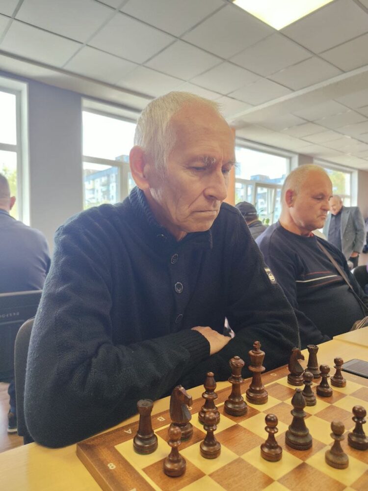 Кубок міста серед ветеранів з швидкої гри, 05.10.2025 – підсумки