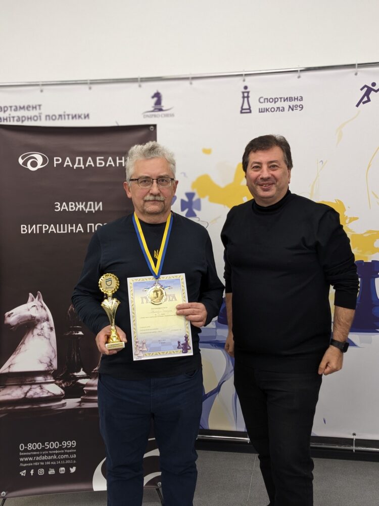 Кубок міста серед чоловіків та жінок з блискавичної гри, 08.11.2025 – Підсумки