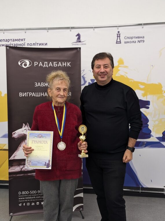 Кубок міста серед чоловіків та жінок з блискавичної гри, 08.11.2025 – Підсумки