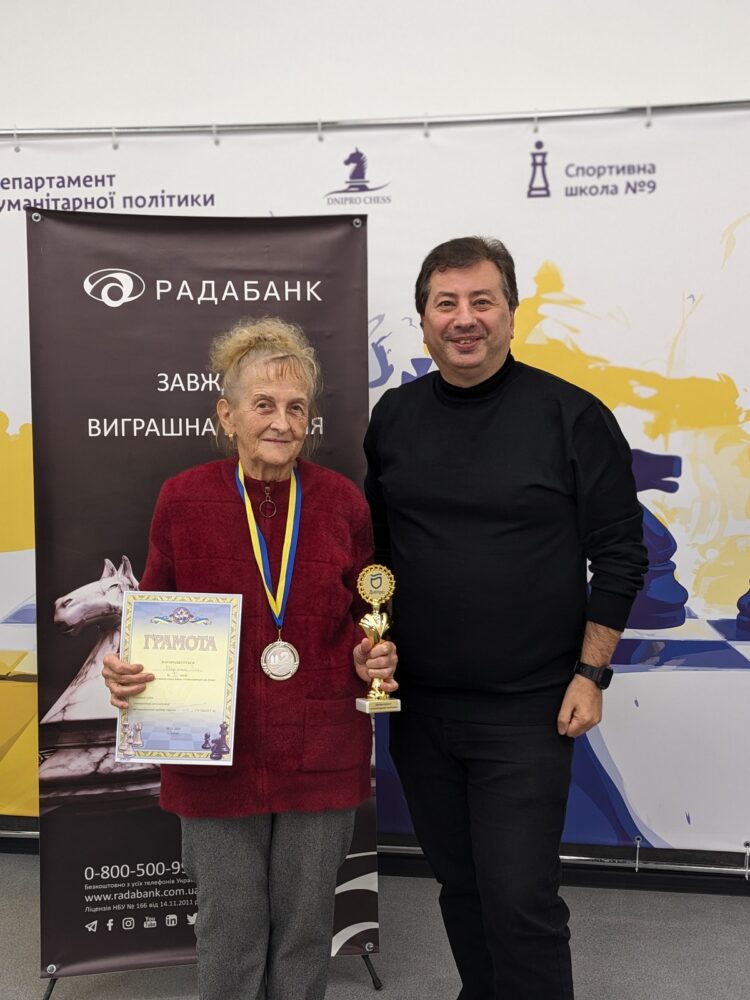 Кубок міста серед чоловіків та жінок з блискавичної гри, 08.11.2025 – Підсумки