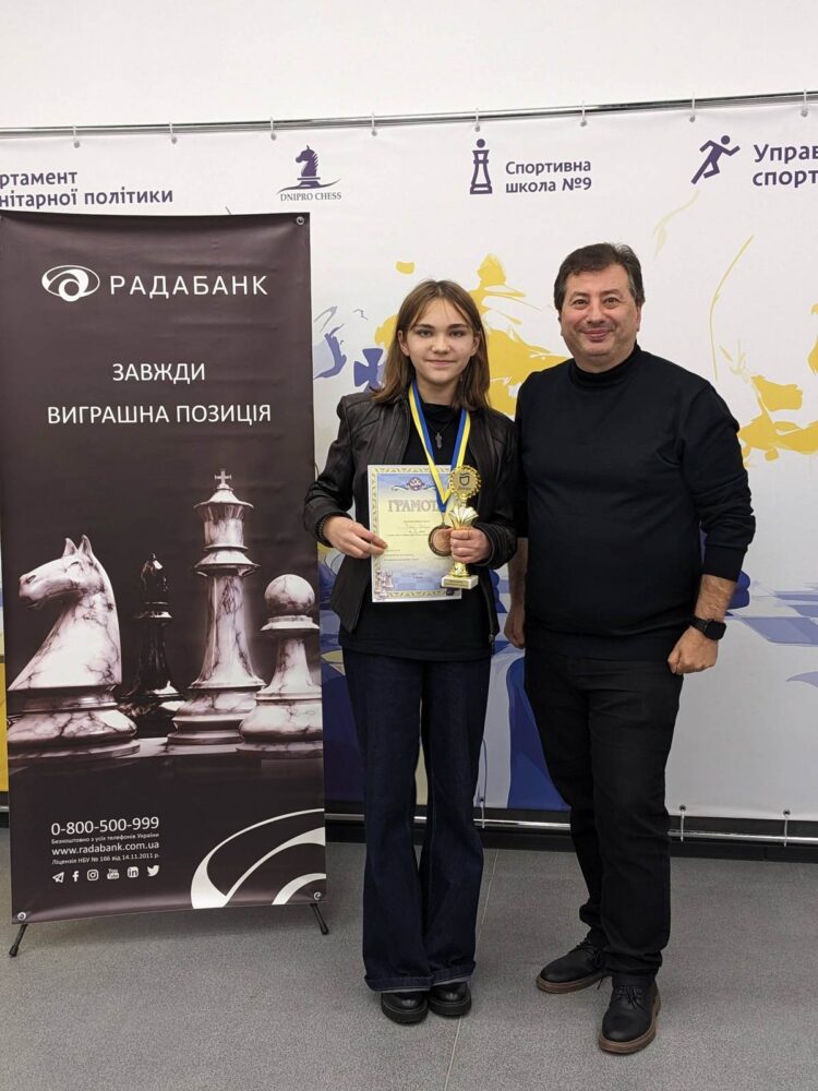 Кубок міста серед чоловіків та жінок з блискавичної гри, 08.11.2025 – Підсумки
