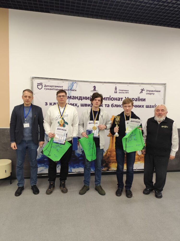 Командний чемпіонат України з класичних, швидких та блискавичних шахів серед юнаків та дівчат до 20років, 17-23.11.2025р. – Підсумки