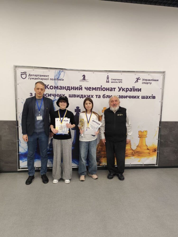 Командний чемпіонат України з класичних, швидких та блискавичних шахів серед юнаків та дівчат до 20років, 17-23.11.2025р. – Підсумки