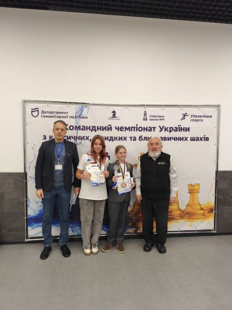Командний чемпіонат України з класичних, швидких та блискавичних шахів серед юнаків та дівчат до 20років, 17-23.11.2025р. – Підсумки