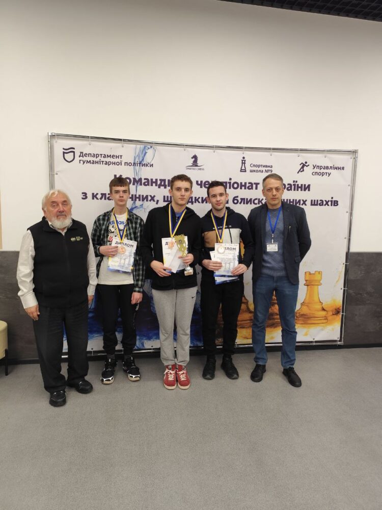 Командний чемпіонат України з класичних, швидких та блискавичних шахів серед юнаків та дівчат до 20років, 17-23.11.2025р. – Підсумки