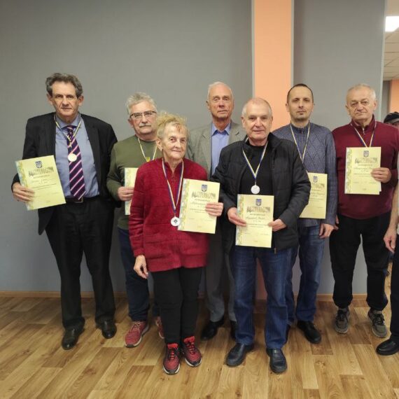 Кубок області серед ветеранів (рапід), 15.11.2025-Підсумки