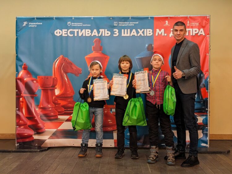 Різдвяний фестиваль з шахів м.Дніпра, 09.12.2025