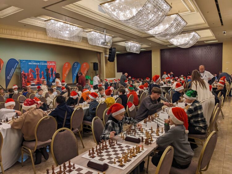 Різдвяний фестиваль з шахів м.Дніпра, 09.12.2025
