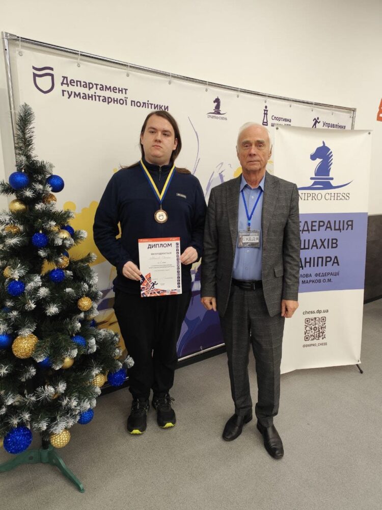 Чемпіонат міста серед закладів вищої та фахової передвищої освіти денної форми навчання (бліц) 19.12.2025-Підсумки